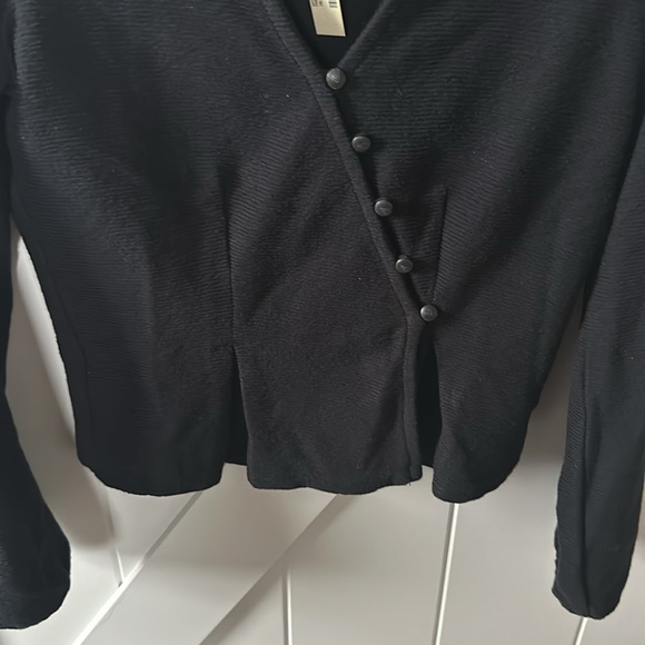 Madewell NWT Texture & Thread Madewell Button Wrap Shirt - Picture 9 of 11